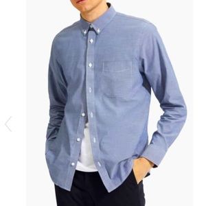 EVERLANE Slim Fit Performance Air Oxford XL Blue